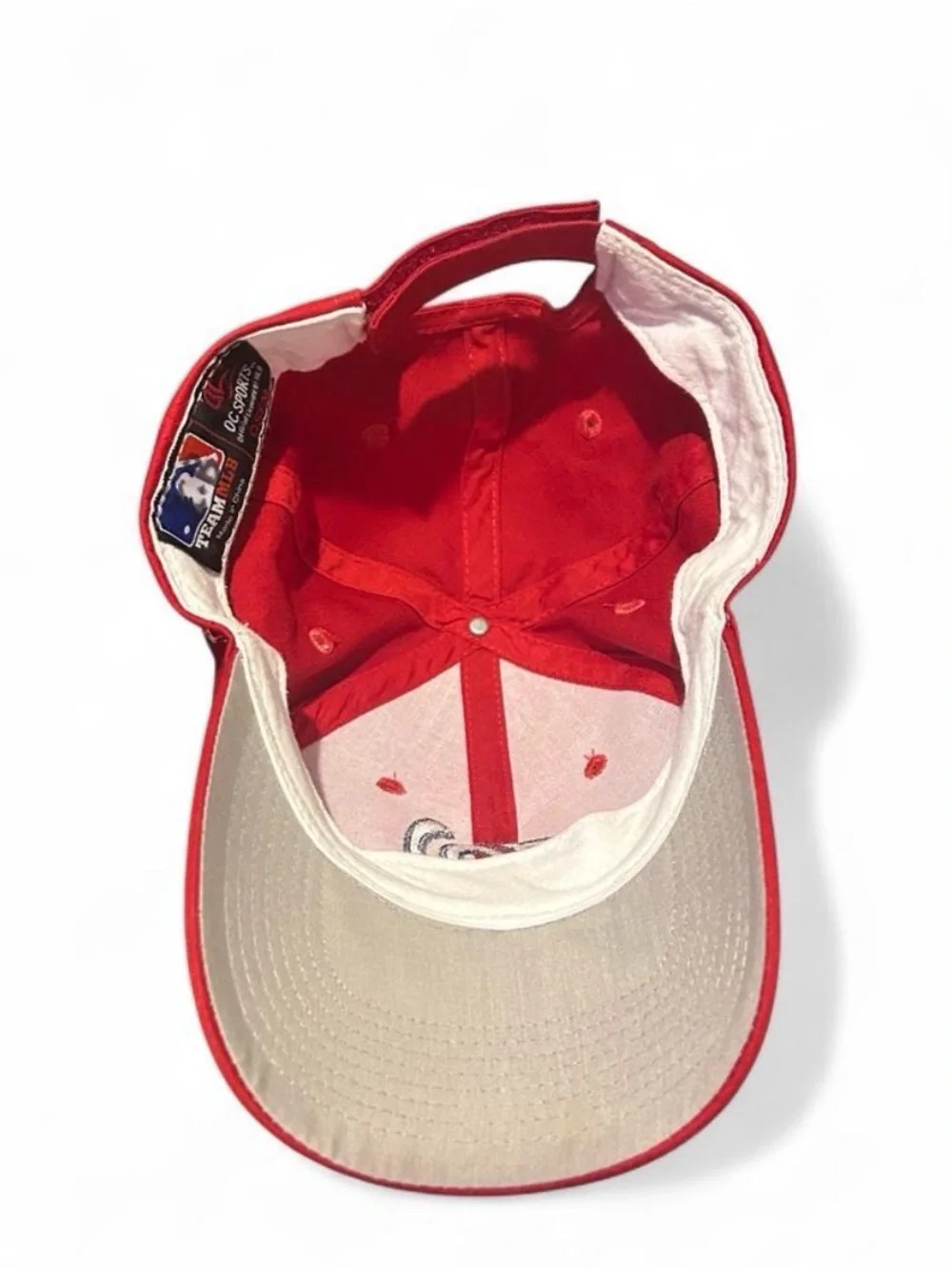 Washington Nationals Red Baseball hat with Embroidered W Logo